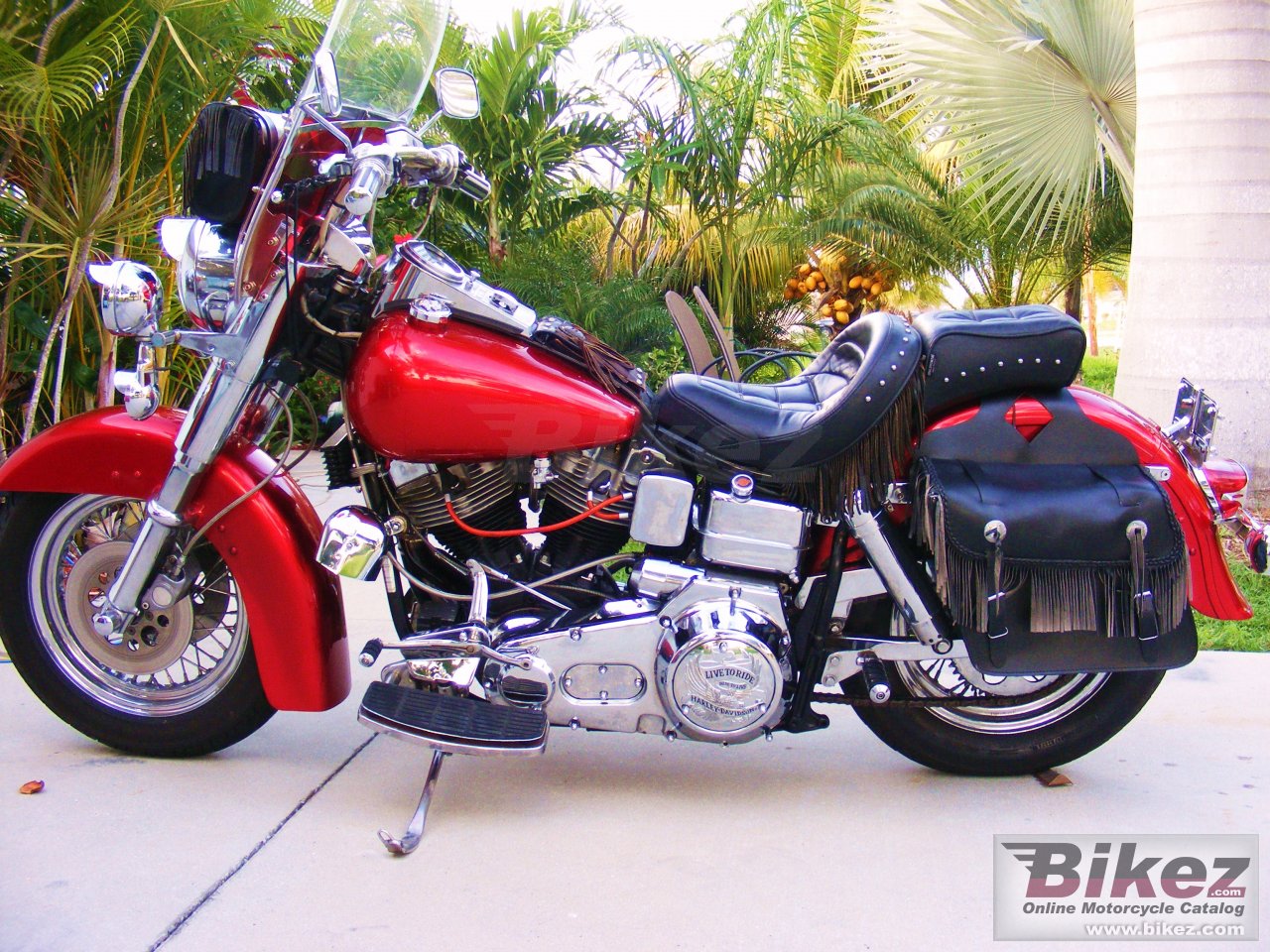 HarleyDavidson FLH 1340 Electra Glide Belt Drive poster